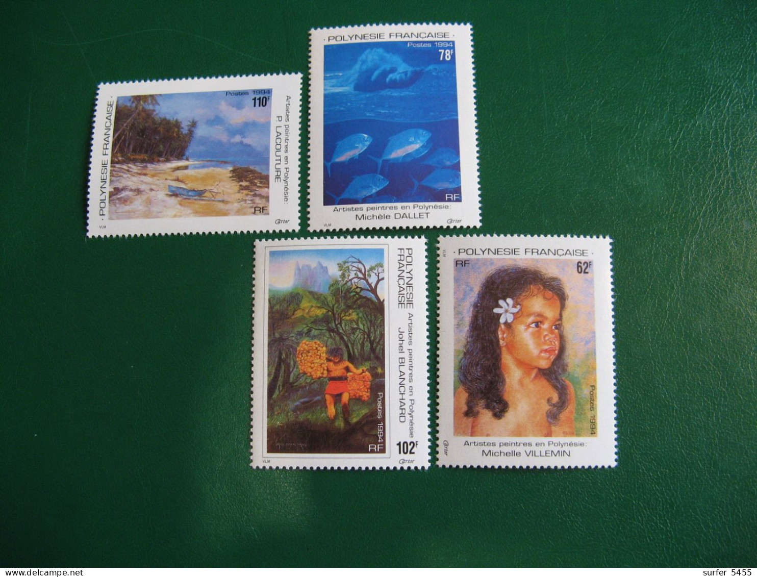 P0LYNESIE YVERT PO ORDINAIRE N° 468/471 TIMBRES NEUFS ** LUXE - MNH - SERIE COMPLETE - COTE 11,00 EUROS - Unused Stamps