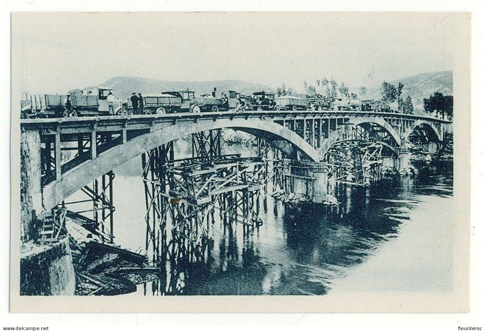 46 - DT50874CPA - LUZECH - Epreuves De Charge Du Pont Reconstruit - Parfait état - LOT - Luzech