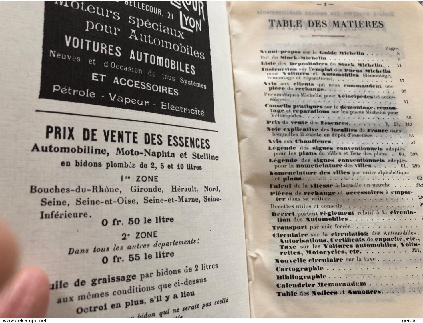 Guide Michelin, édition** 1900 - Altri & Non Classificati