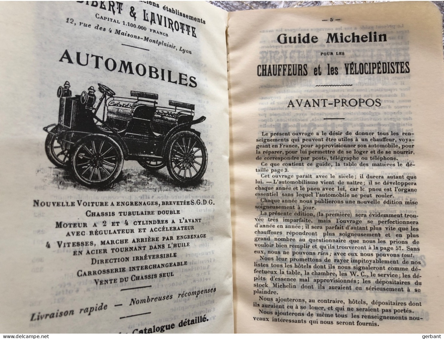 Guide Michelin, édition** 1900 - Altri & Non Classificati