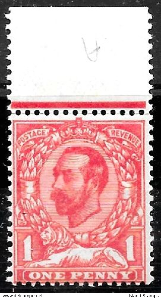 SG327. 1d Carmine-Red. Die. A. Unmounted Mint Hrd2a - Unused Stamps