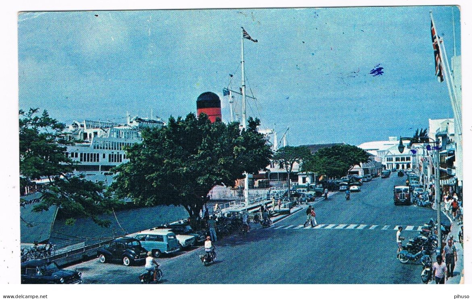 AM-321  HAMILTON : Front Street - Bermudes