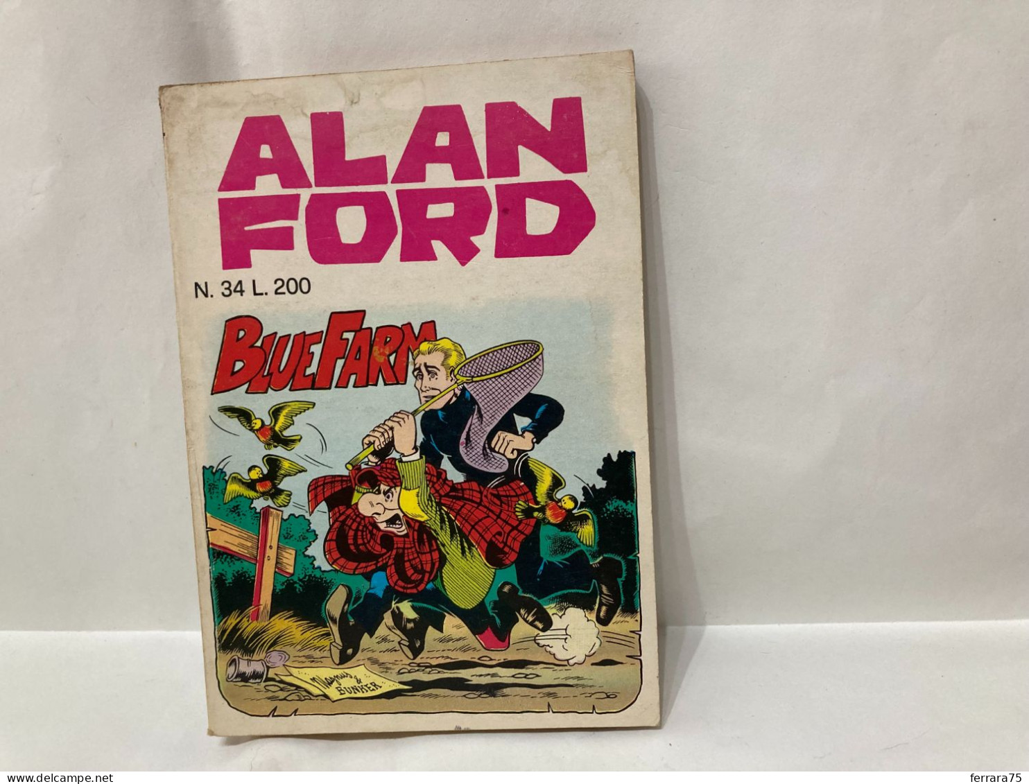 FUMETTO ALAN FORD PRIMA EDIZIONE N.34. - First Editions