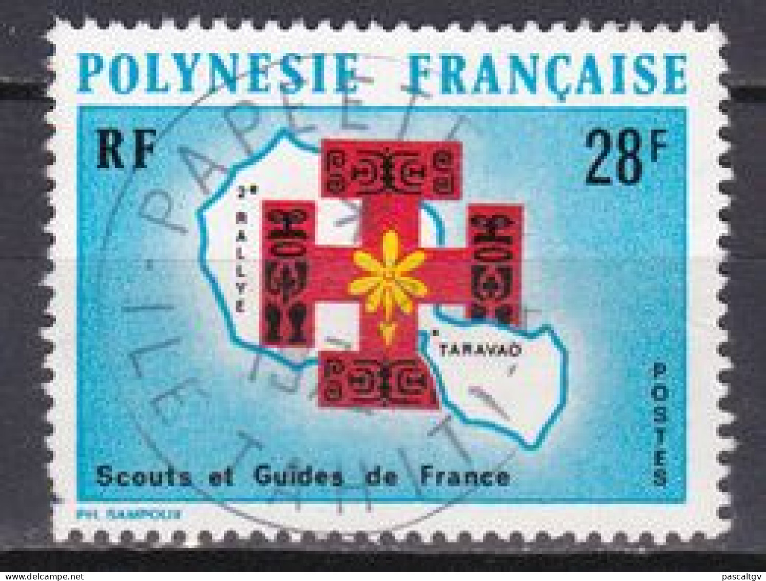 Polynésie Française - 1971 - N° 91 Oblitéré - Used Stamps