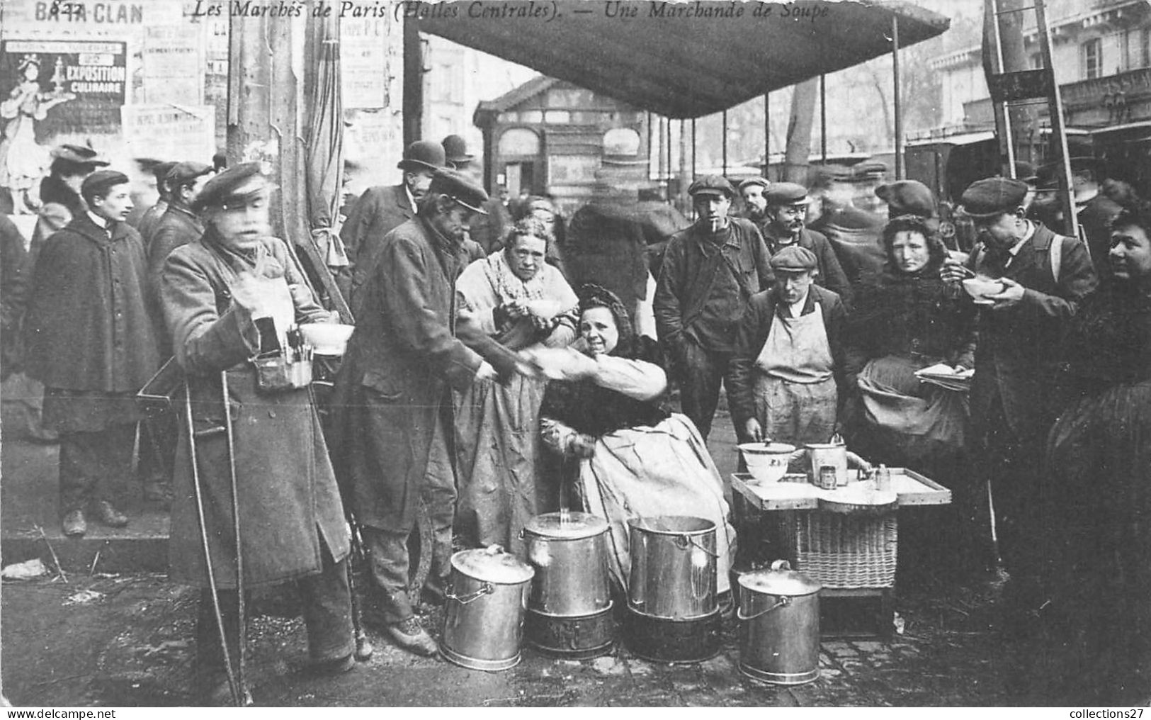 PARIS-75001- HALLES CENTRALE UN MARCHANDE DE SOUPE - Paris (01)