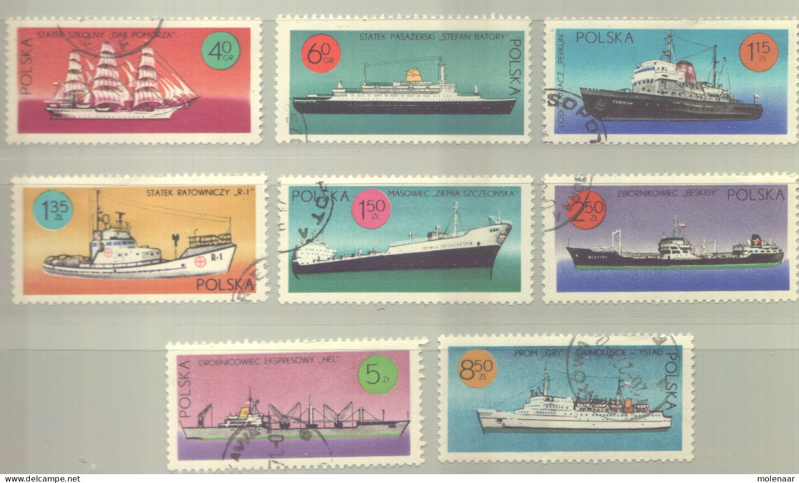 Postzegels > Europa > Polen > 1944-.... Republiek > 1981-90 > Gebruikt 2046-2053 (12189) - Gebraucht