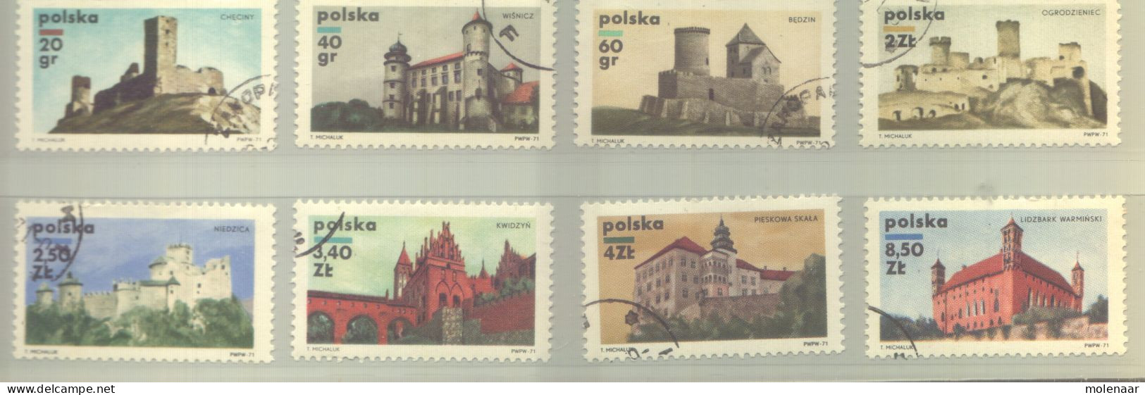 Postzegels > Europa > Polen > 1944-.... Republiek > 1981-90 > Gebruikt 2054-2061 (12190) - Usados