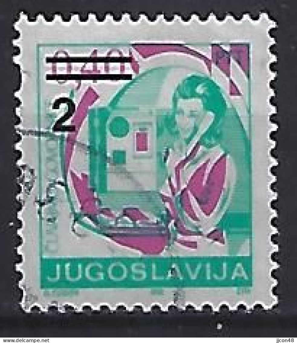 Jugoslavia 1990  Postdienst (o) Mi.2442 A (type I) - Usati