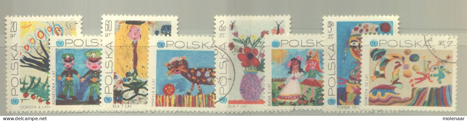 Postzegels > Europa > Polen > 1944-.... Republiek > 1981-90 > Gebruikt 2075-2082 (12193) - Usati
