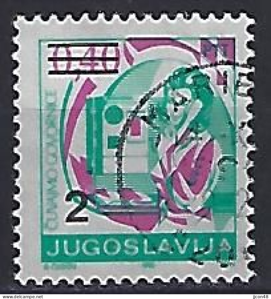 Jugoslavia 1990  Postdienst (o) Mi.2442 A (type II) - Used Stamps