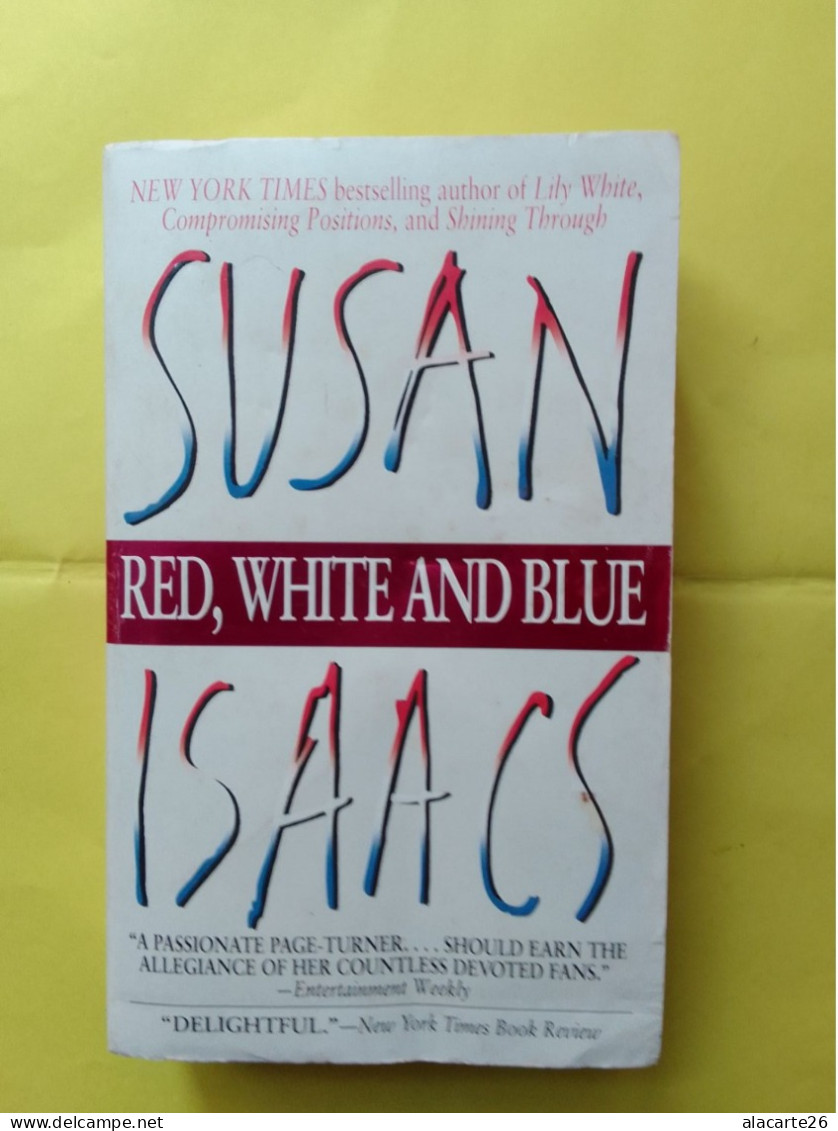 RED, WHITE AND BLUE / SUSAN ISAACS - Otros & Sin Clasificación