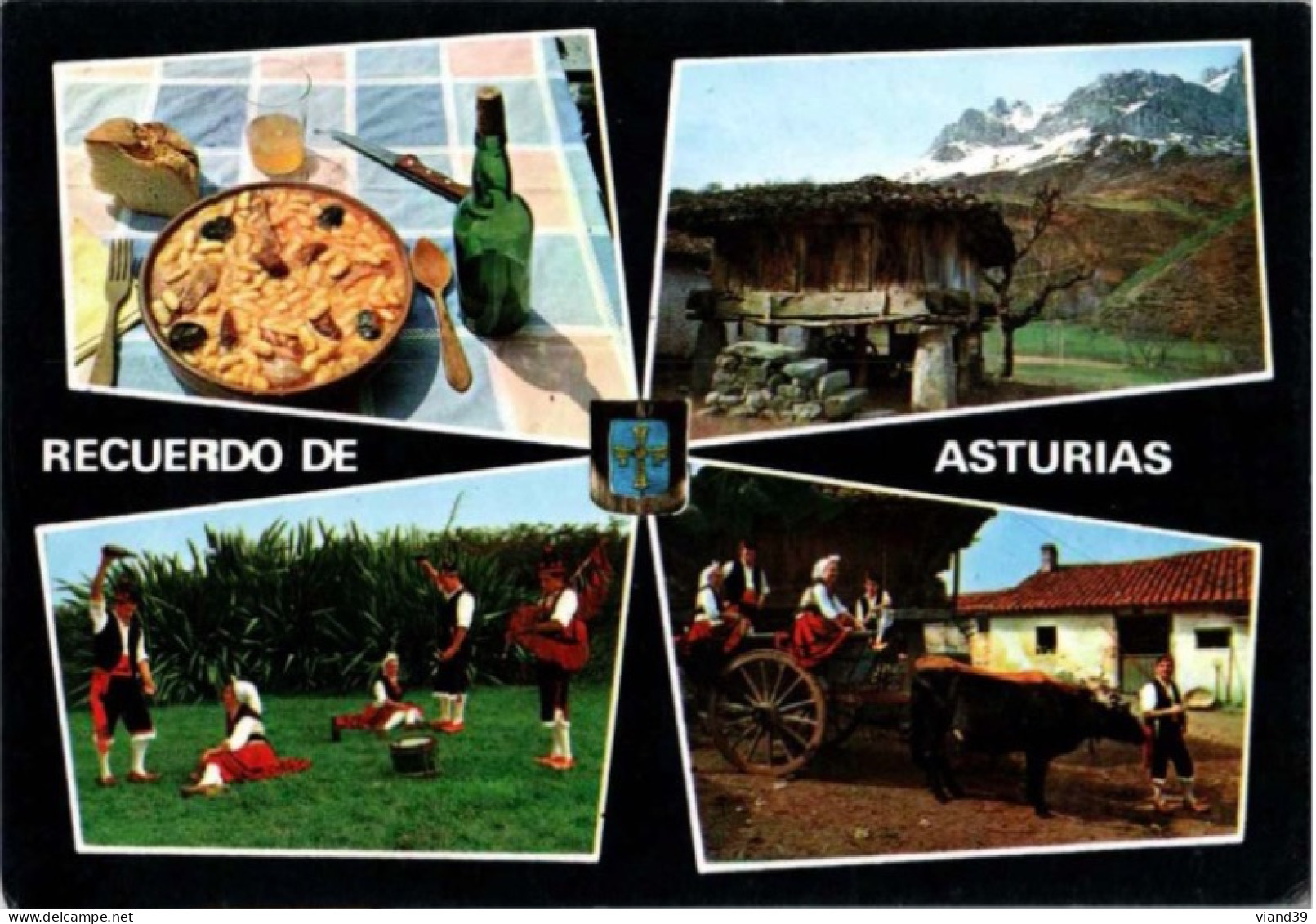 Recuerdo De Asturias. -  1980. - Asturias (Oviedo)