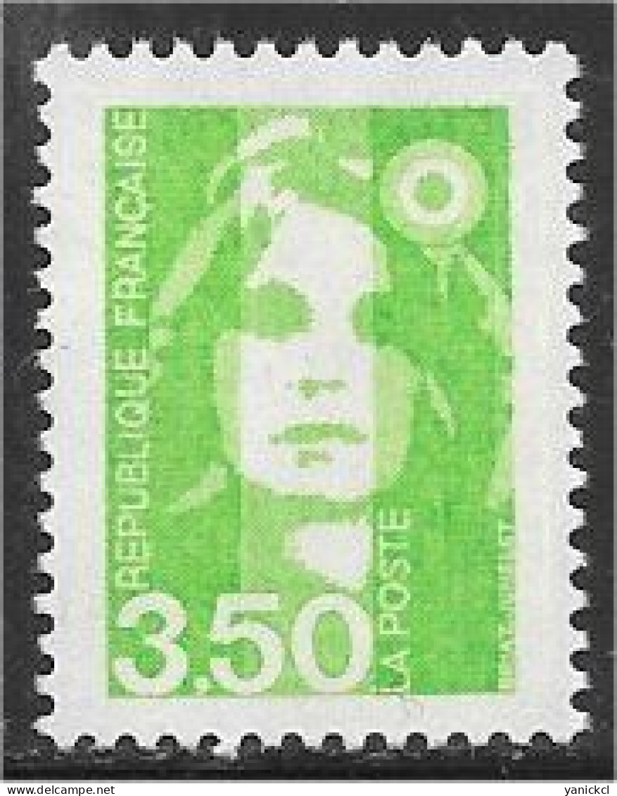 Marianne Du Bicentenaire - 3 F. 50 - Vert-jaune - (1993) - Y & T N° 2821 ** - 1989-1996 Marianne Du Bicentenaire