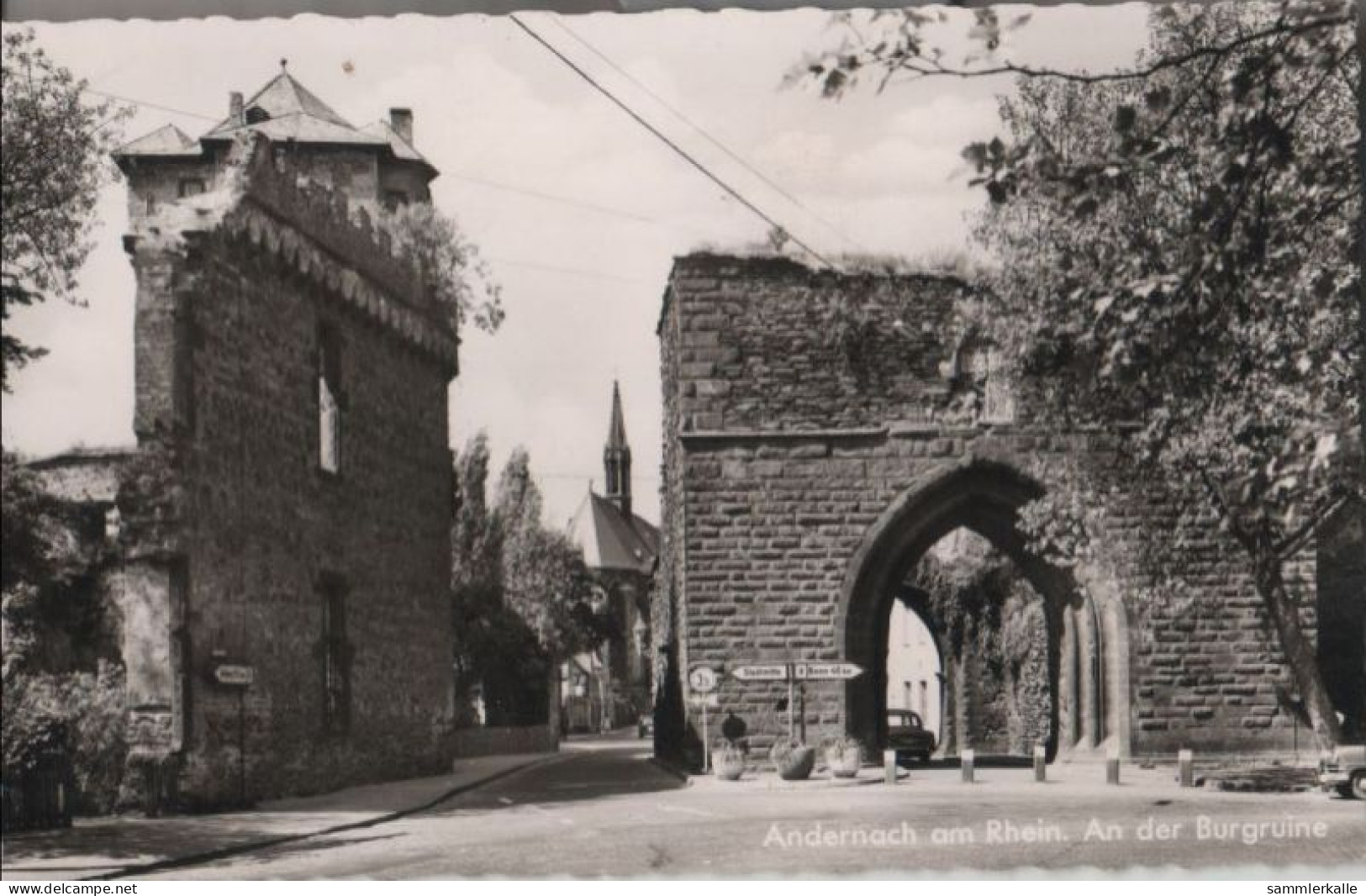 59384 - Andernach - An Der Burgruine - 1960 - Andernach