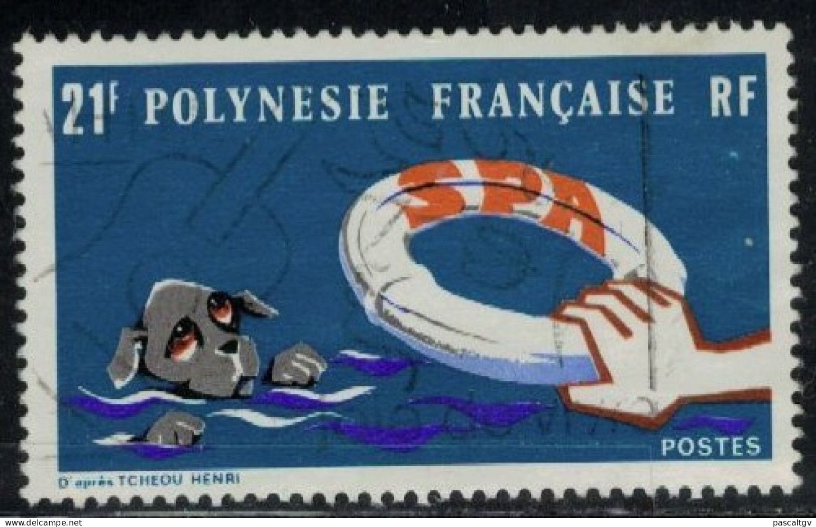 Polynésie Française - 1974 - N° 96 Oblitéré - Usados