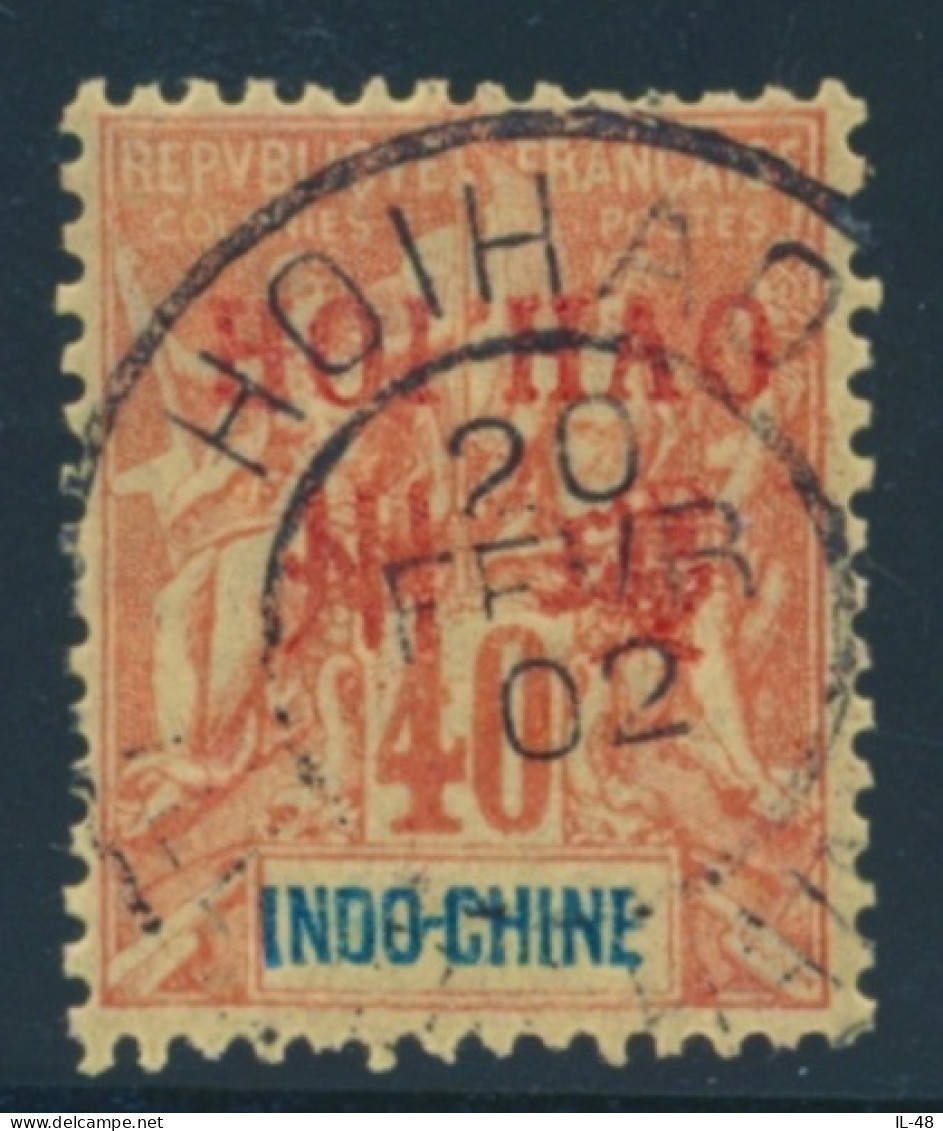 1902 Hoi-Hao, Nr. 11, 40c Used - Sonstige & Ohne Zuordnung