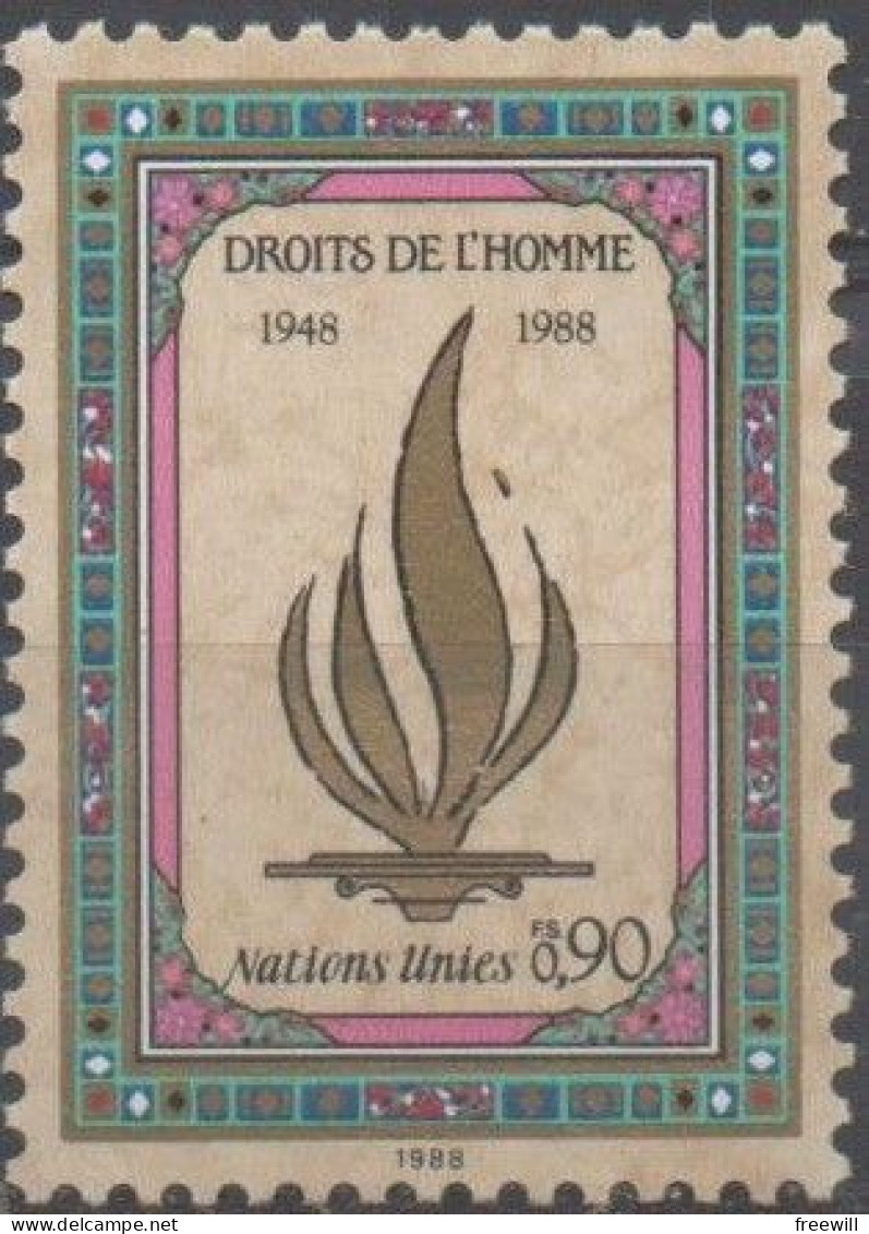 Nations Unies  Genève Droits De L' Homme - Human Rights  XXX - Unused Stamps