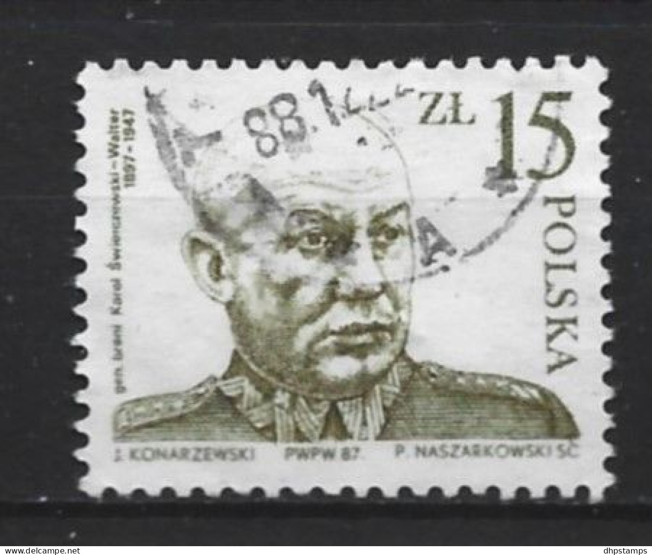 Polen 1987  Swierczewski Y.T. 2898 (0) - Used Stamps