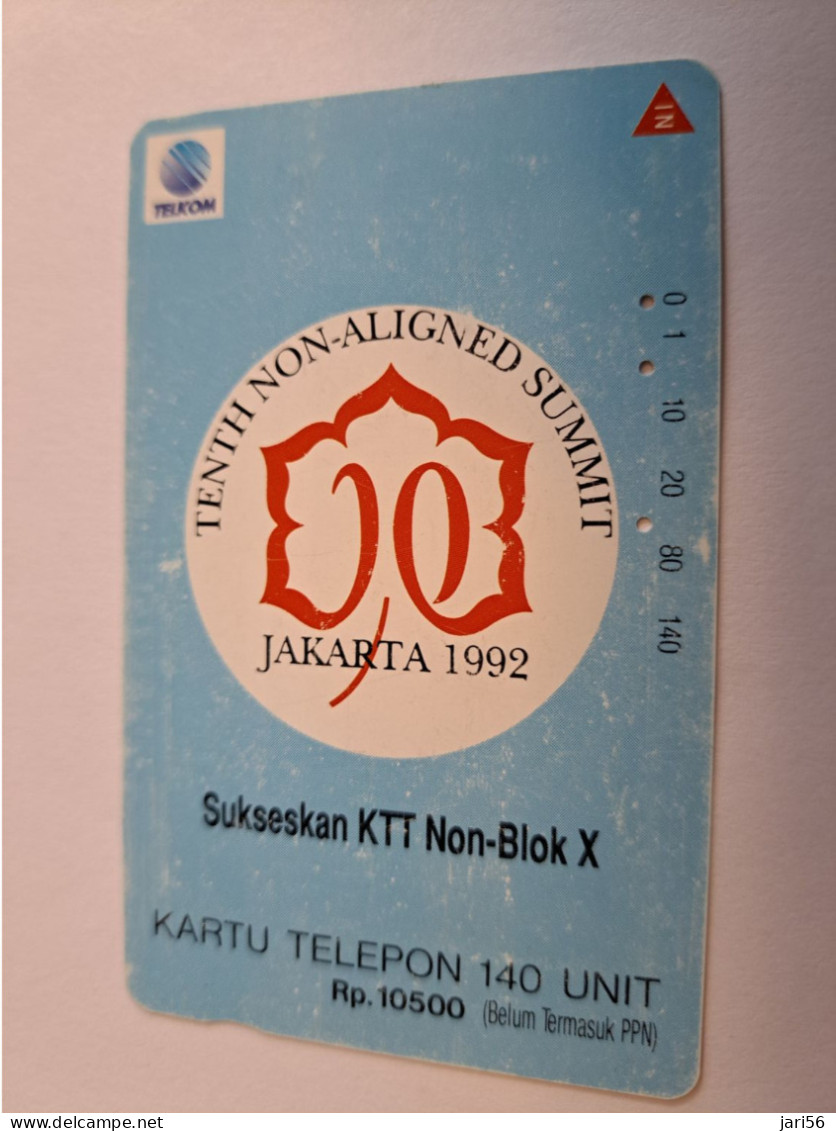 INDONESIA MAGNETIC/TAMURA  140  UNITS /  SUKSESKAN KTT NON BLOK X      MAGNETIC   CARD    **16446** - Indonesia