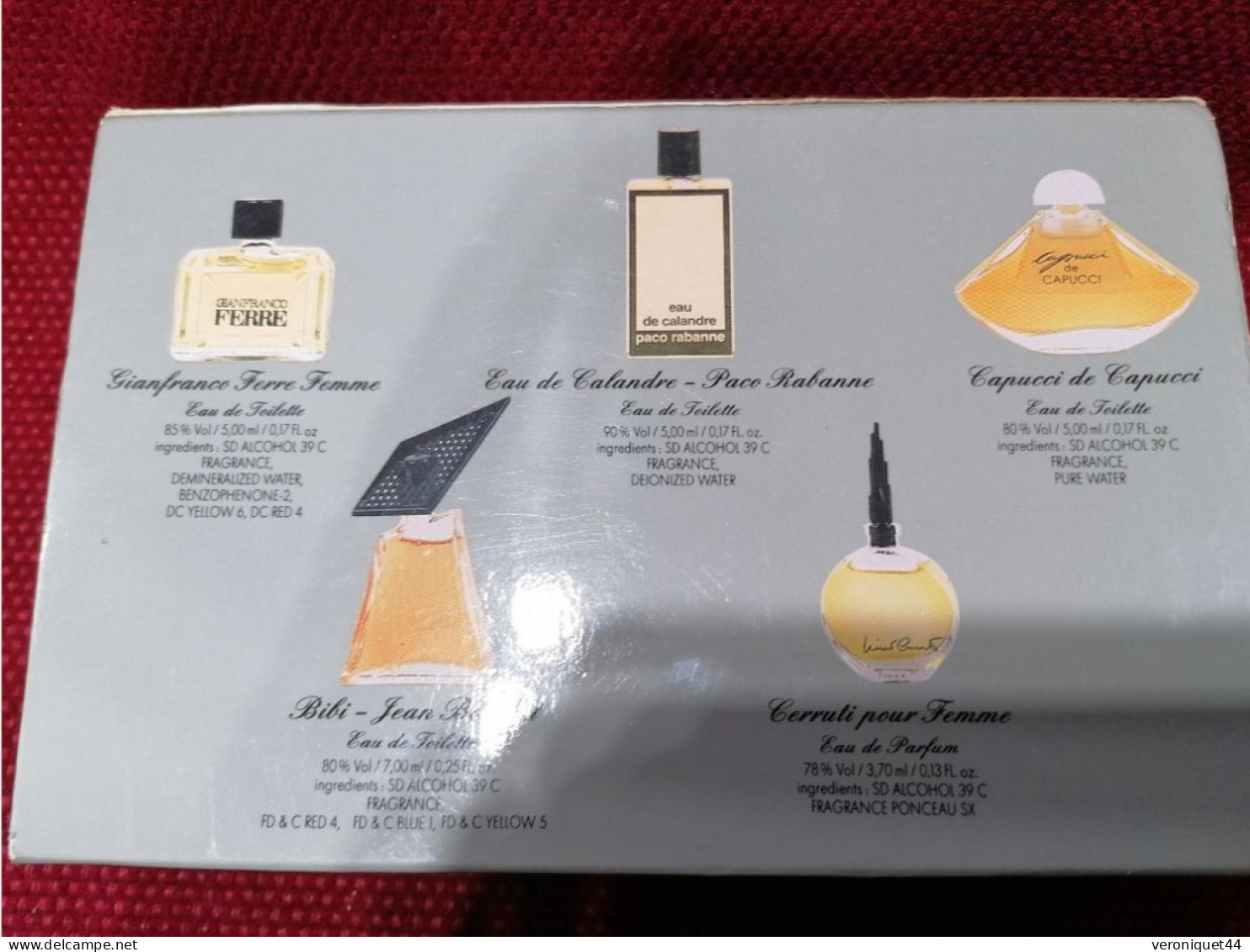 Coffret The Perfumer Collection 5 Miniatures 25,7 ML - Non Classificati