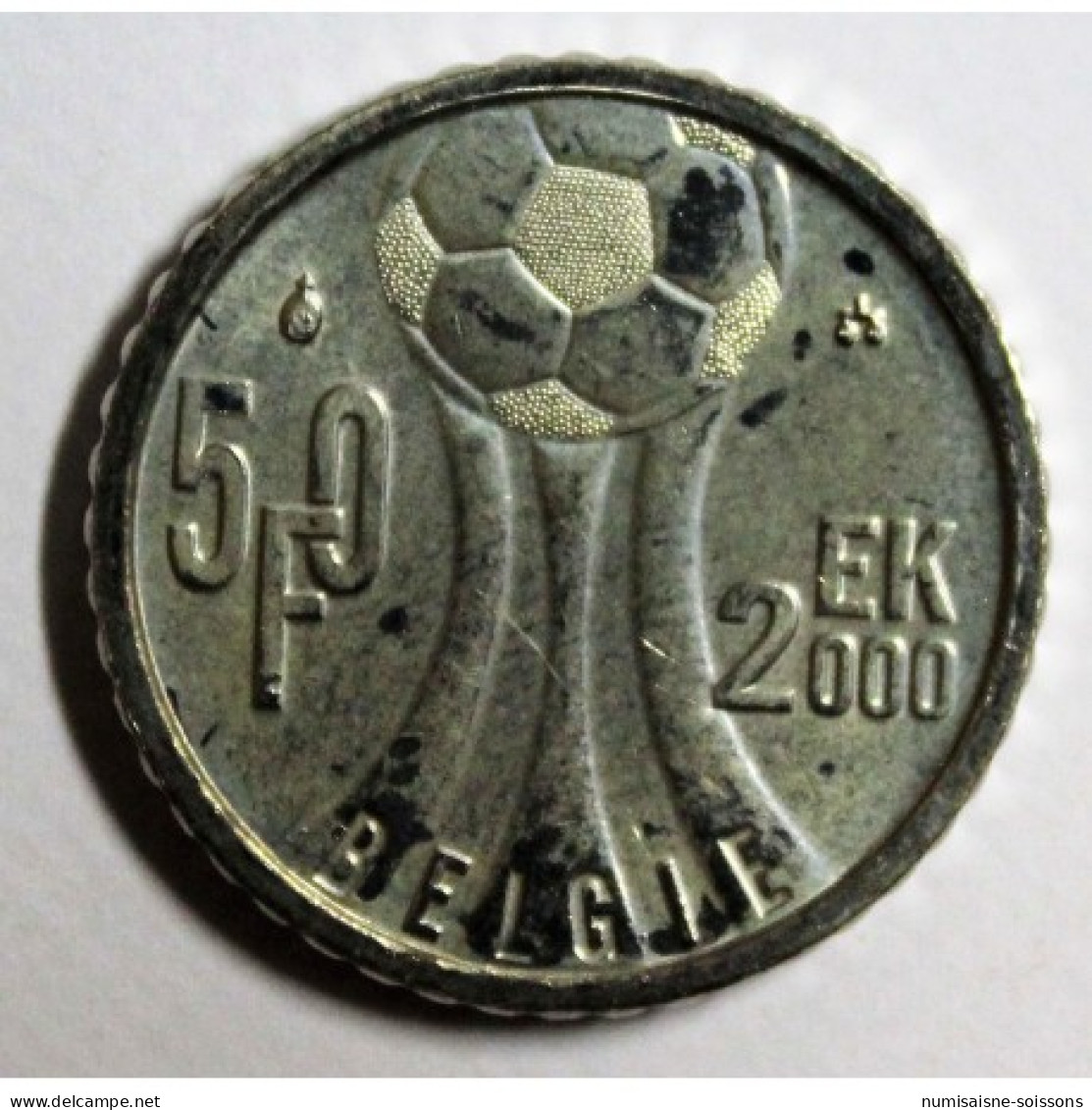 BELGIQUE - KM 214 - 50 FRANCS 2000 - COUPE D'EUROPE - LÉGENDE FLAMANDE - SPL - 50 Francs