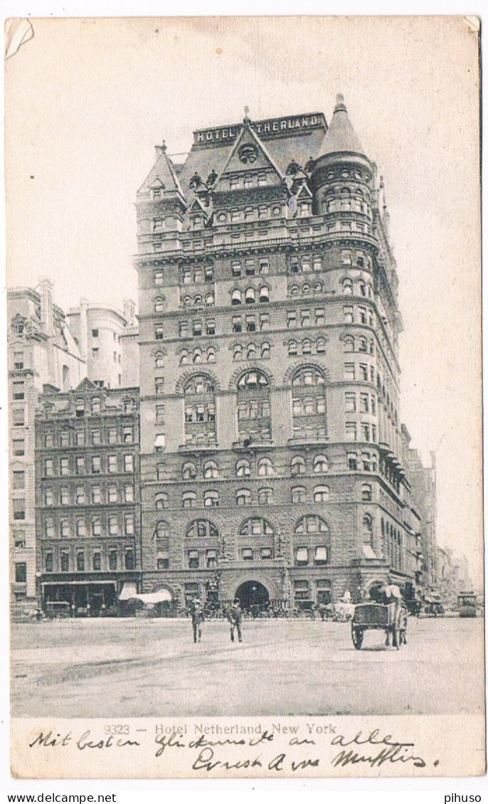 AM-339  NEW YORK : Hotel Netherland - Wirtschaften, Hotels & Restaurants