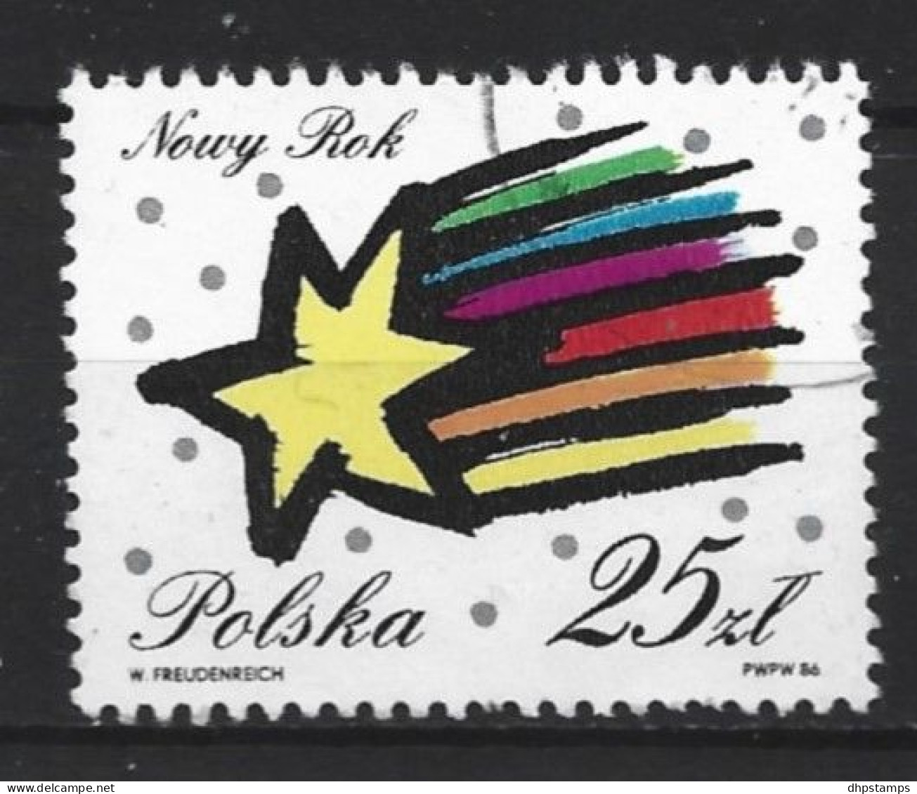 Polen 1986 New Year  Y.T. 2878 (0) - Used Stamps