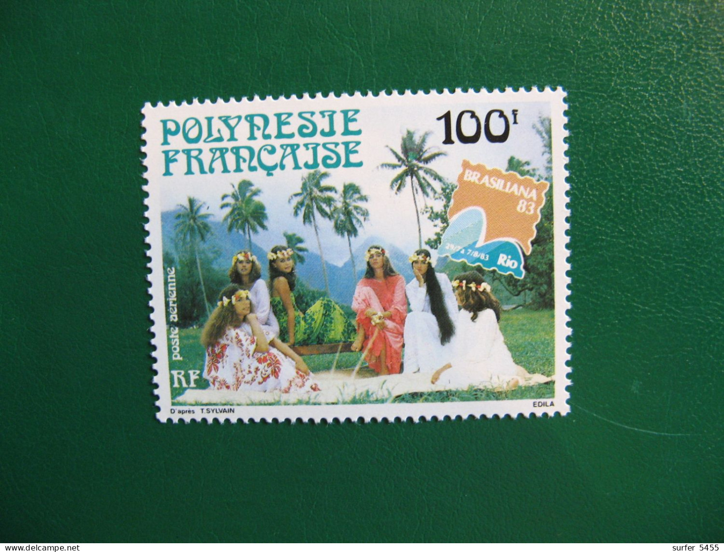 P0LYNESIE PO AERIENNE N° 176 TIMBRE NEUF ** LUXE - MNH - SERIE COMPLETE - FACIALE 0,84 EURO - Ungebraucht