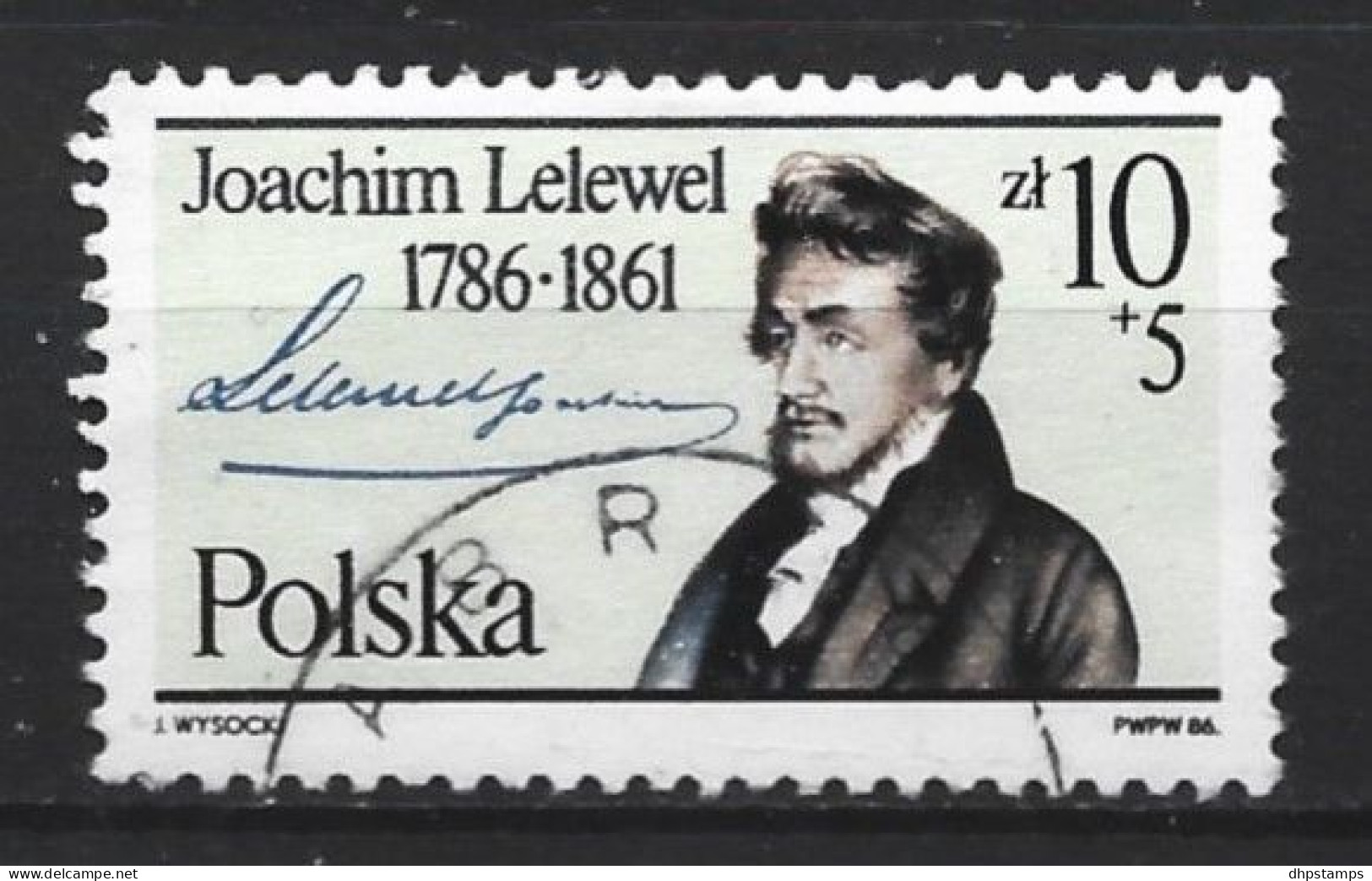 Polen 1986 J. Lelewel  Y.T. 2885 (0) - Gebruikt