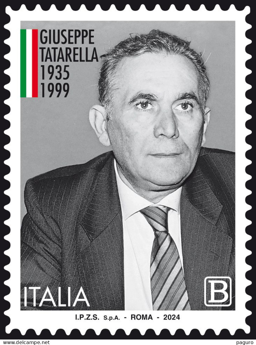 Italia Repubblica 2024 25º Anniversario Della Morte Di Giuseppe Tatarella MNH** Integro Valore 1,25 - 2021-...: Mint/hinged