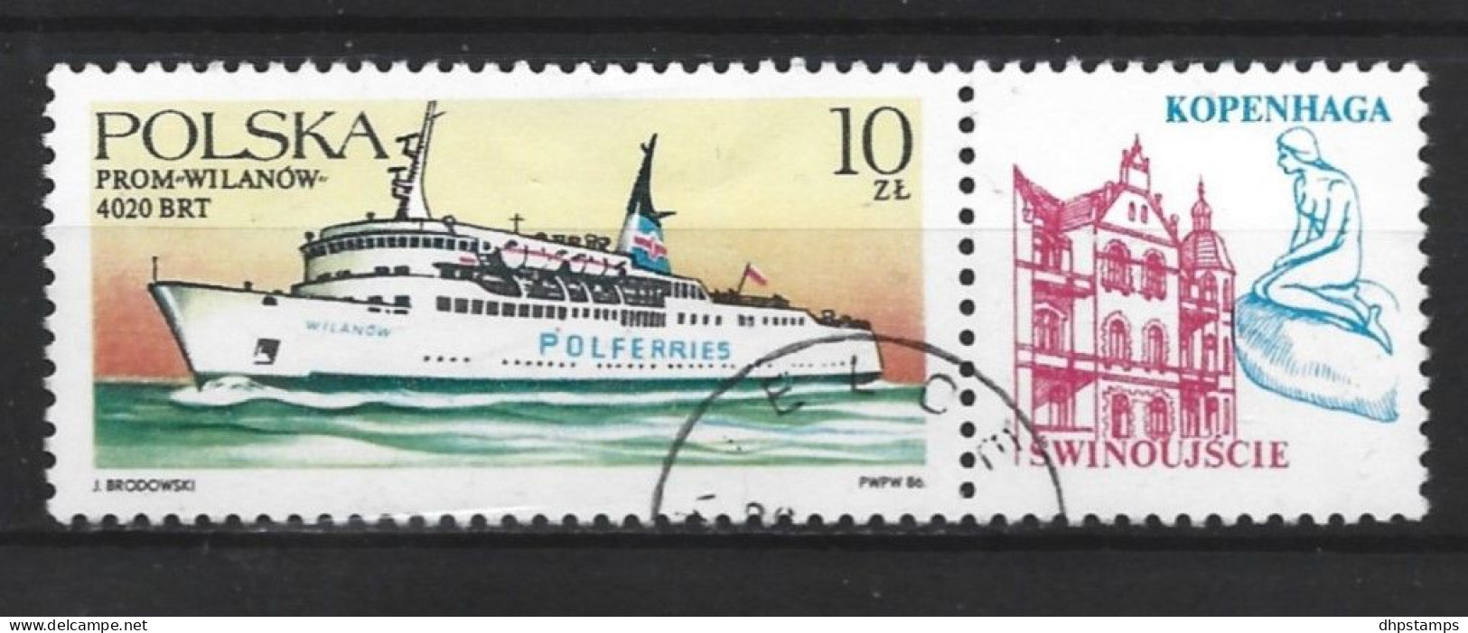 Polen 1986 Ship  Y.T. 2839 (0) - Used Stamps