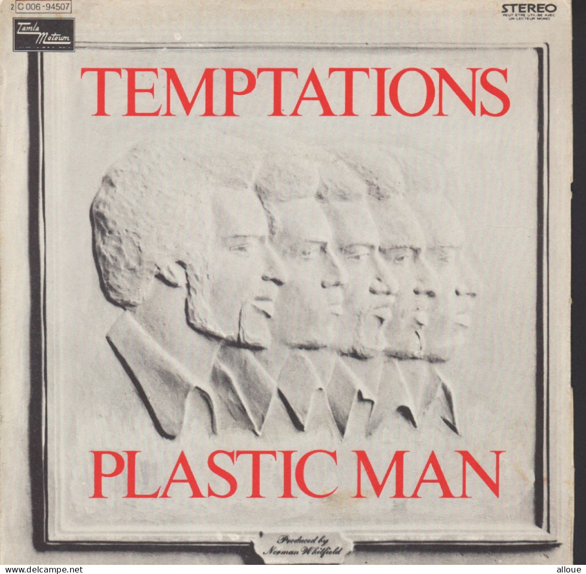 THE TEMPTATIONS - FR SG - PLASTIC MAN + 1 - Soul - R&B