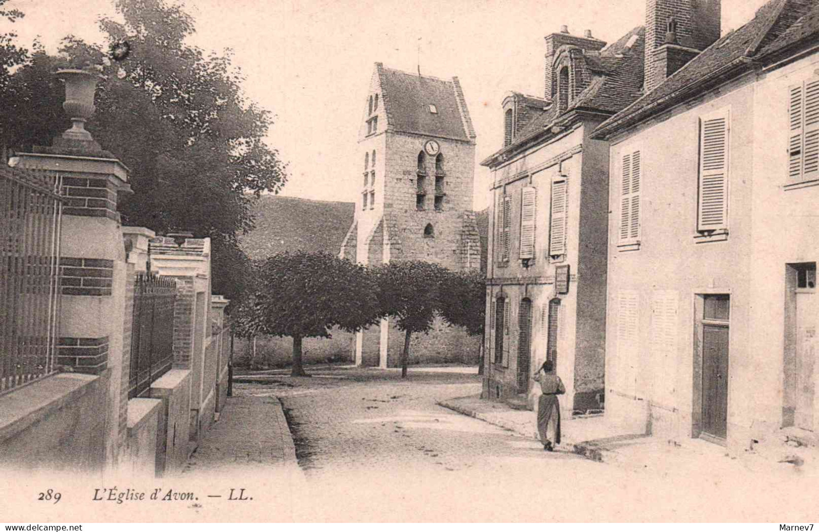 77 Seine Et Marne - CPA - AVON - Eglise - 1905 - Avon