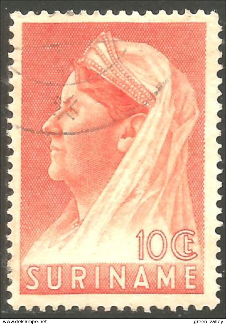 836 Suriname 1936 Queen Reine Wilhelmina (SUR-20) - Suriname