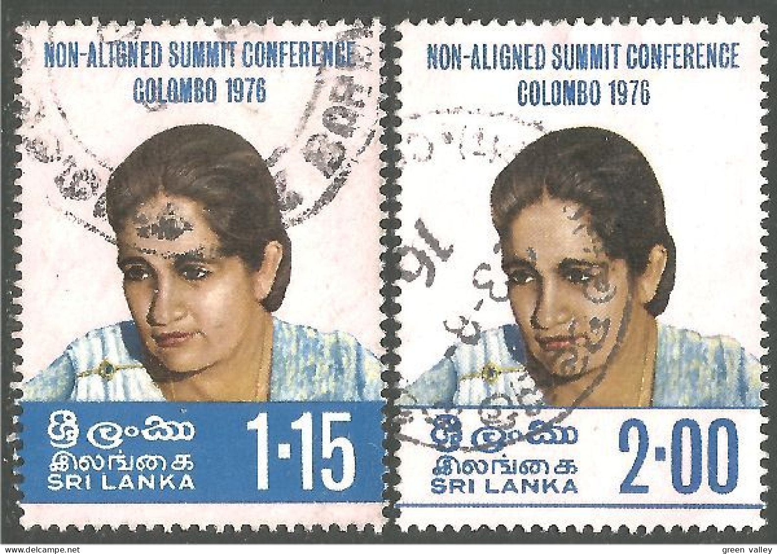830 Sri Lanka Sirimavo Bandaranaike (SRI-34) - Sri Lanka (Ceylon) (1948-...)