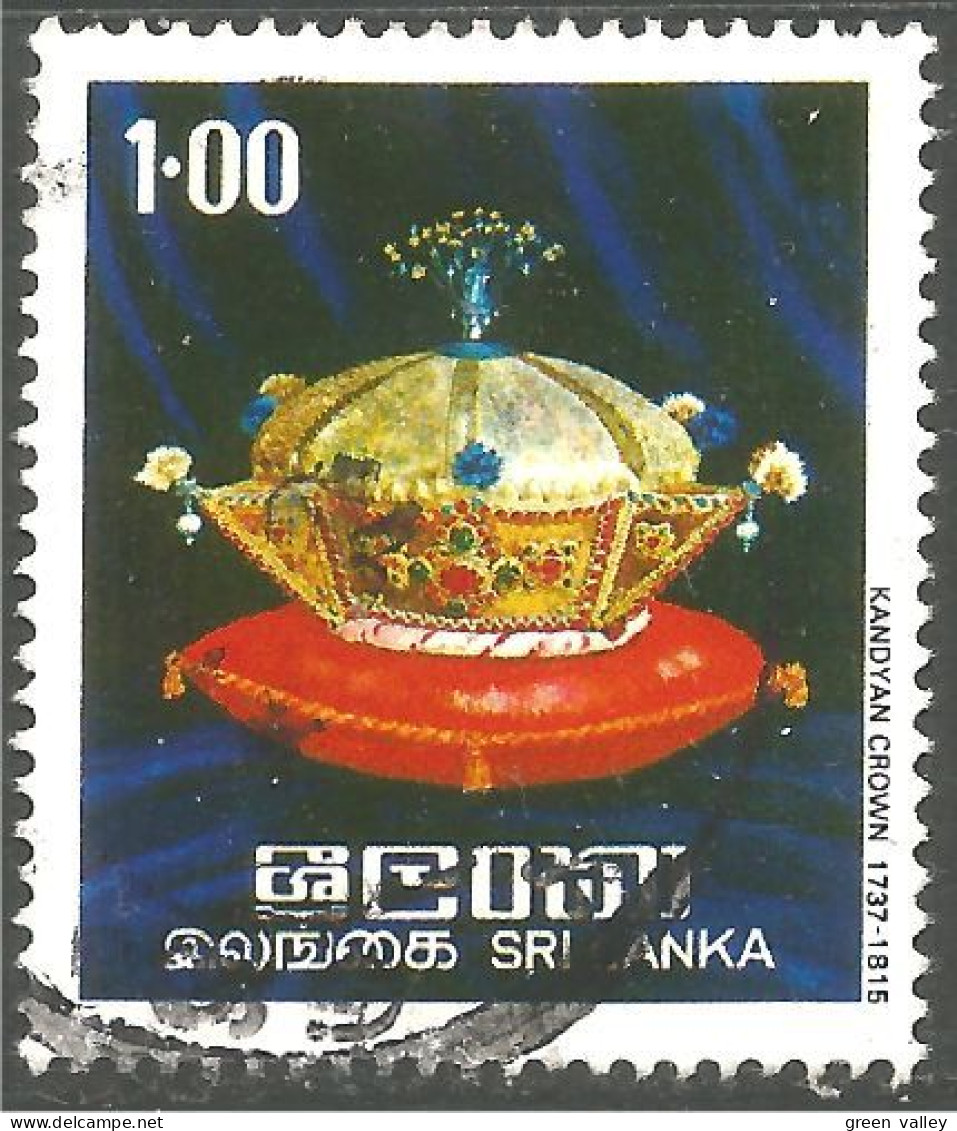 830 Sri Lanka Couronne Kandyan Crown (SRI-20b) - Elefanten