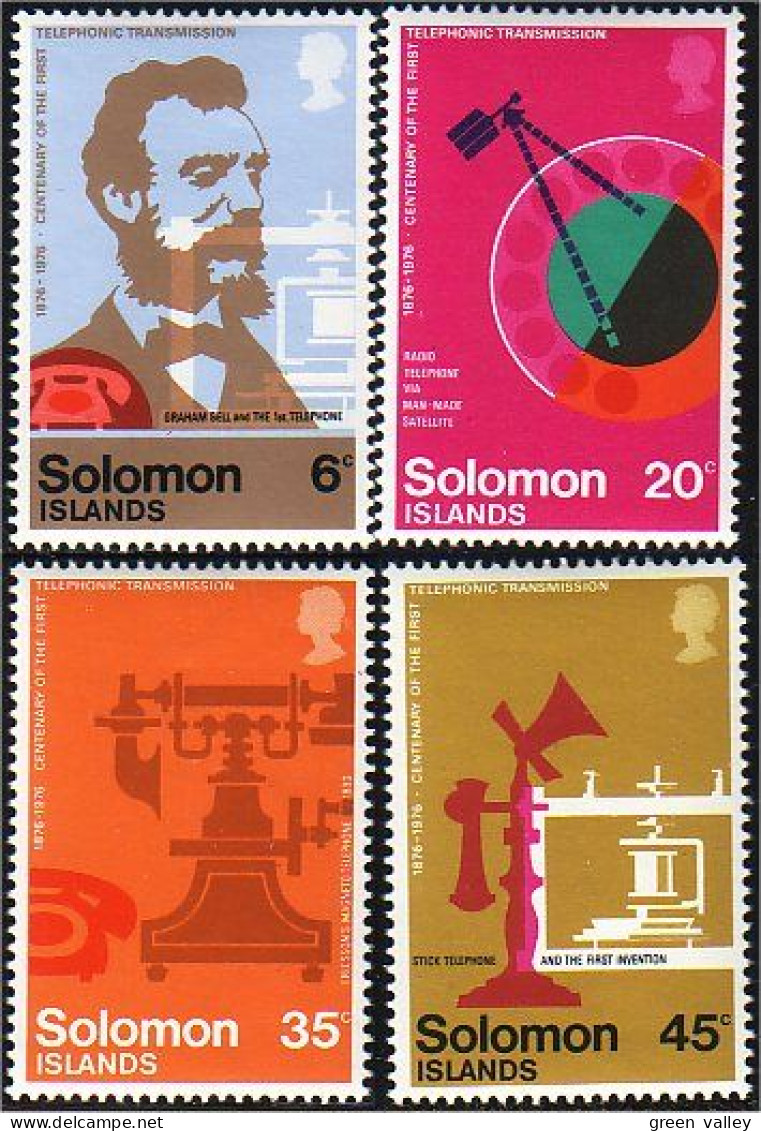 822 Solomon Islands Graham Bell Telecommunications MNH ** Neuf SC (SOL-30) - Telecom