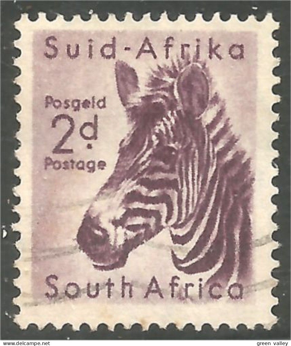 817 South Africa Zèbre Zebra Cebra (RSA-20b) - Used Stamps