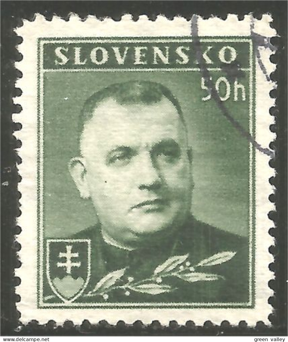 810 Slovensko Slovakia 1939 Dr Josef Tiso Catholic Priest (SLK-42a) - Gebraucht