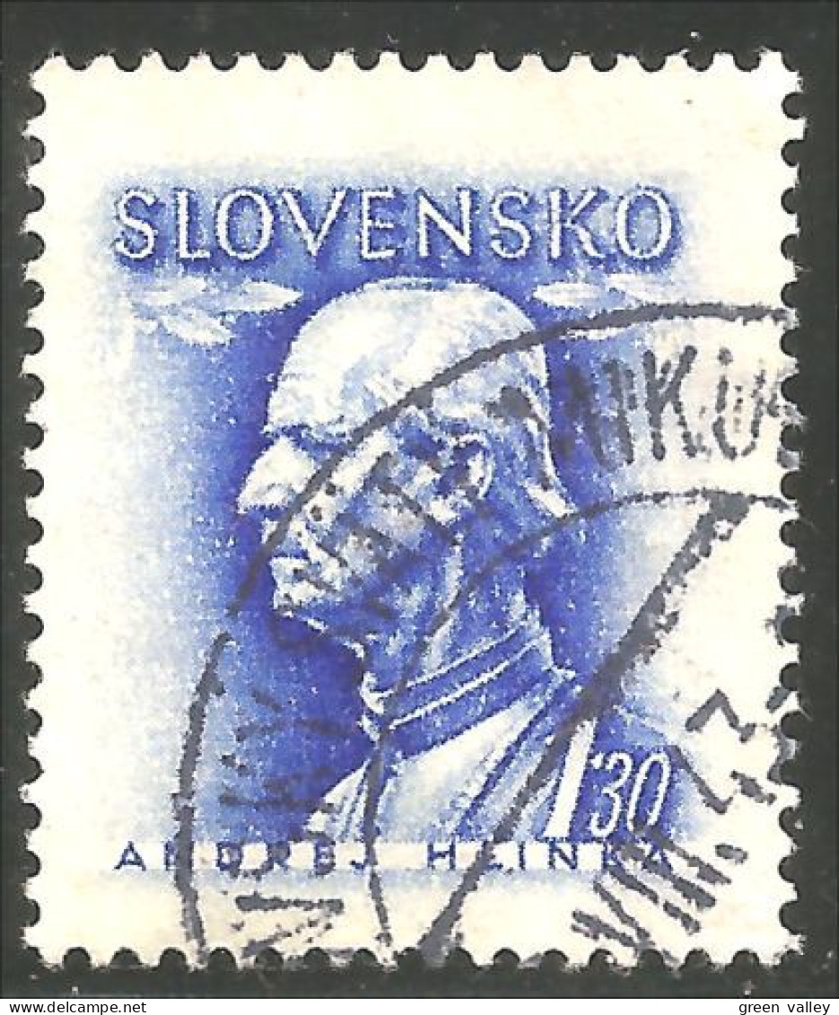 810 Slovensko Slovakia 1943 Andrej Hlinka (SLK-25b) - Used Stamps