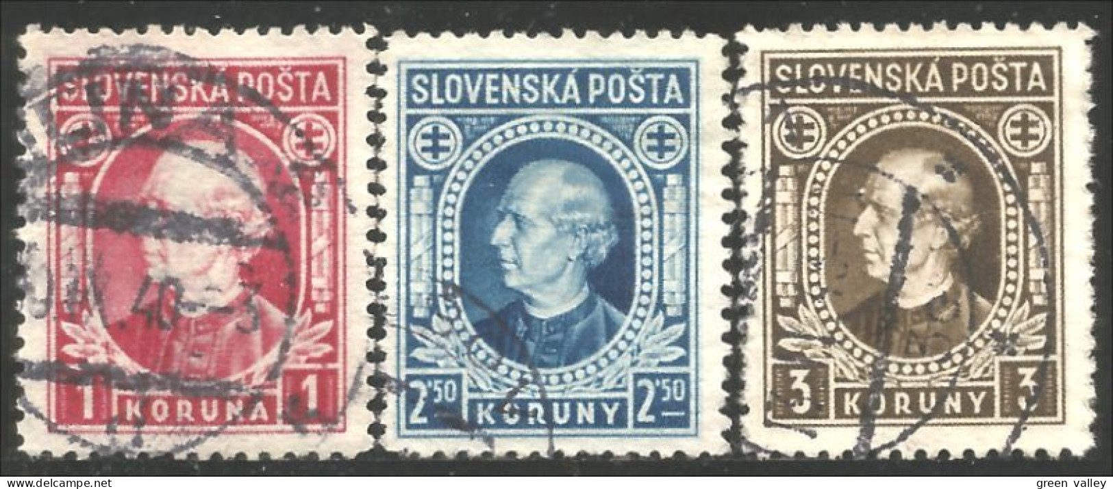 810 Slovensko Slovakia 1940 Andrej Hlinka (SLK-11) - Usati