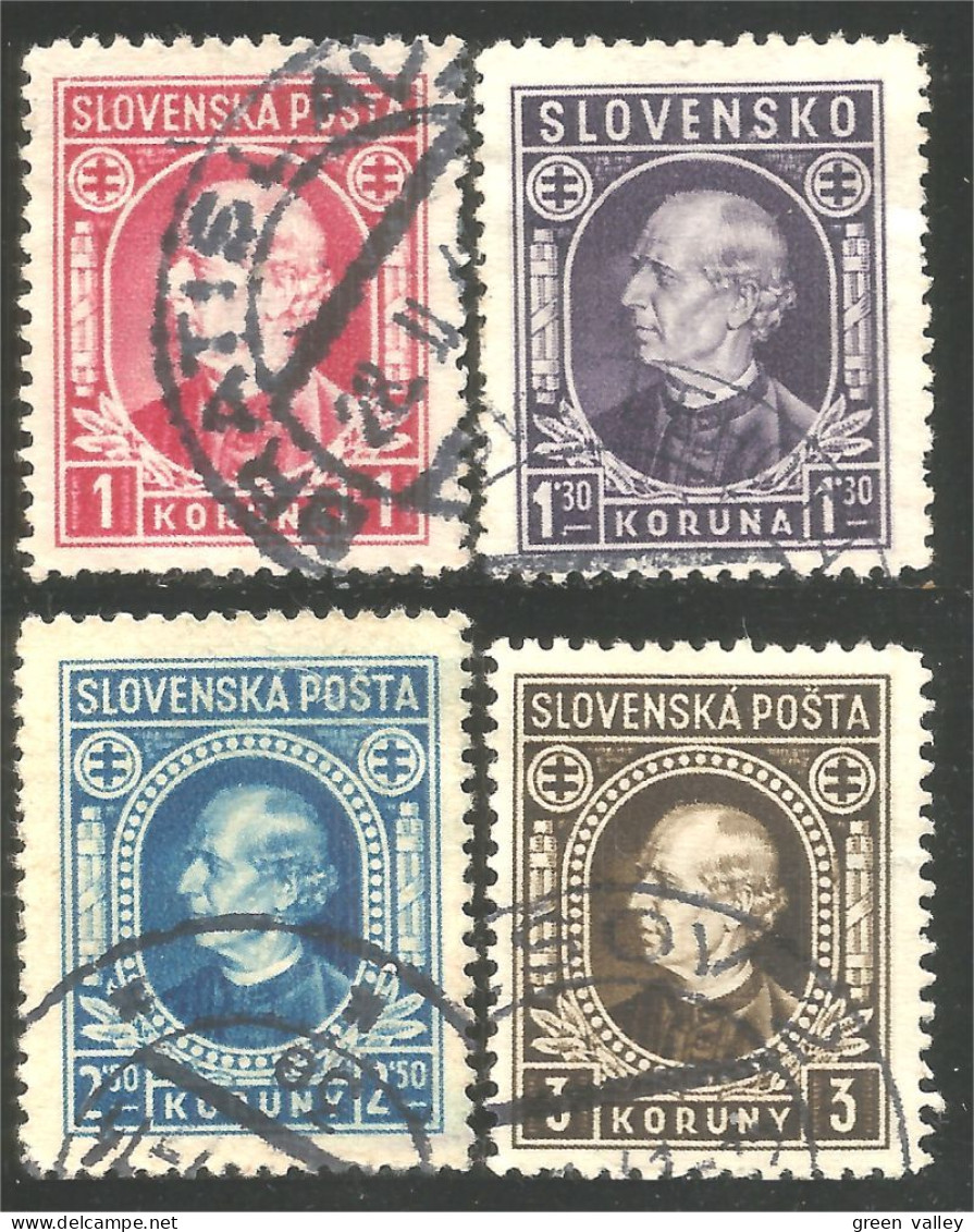 810 Slovensko Slovakia 1941-43 Andrej Hlinka (SLK-22) - Used Stamps