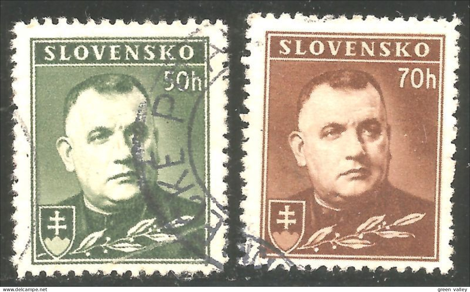 810 Slovensko Slovakia 1939 Dr Josef Tiso (SLK-23) - Gebraucht