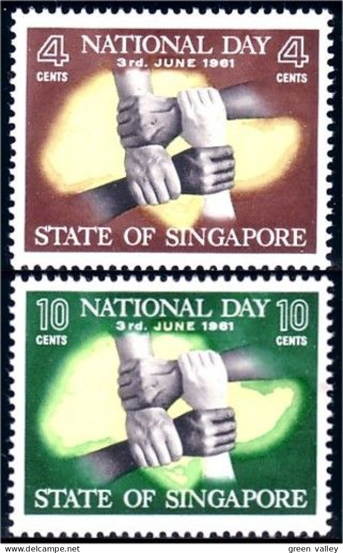 808 Singapore National Day MH * Neuf (SIN-3) - Singapore (1959-...)