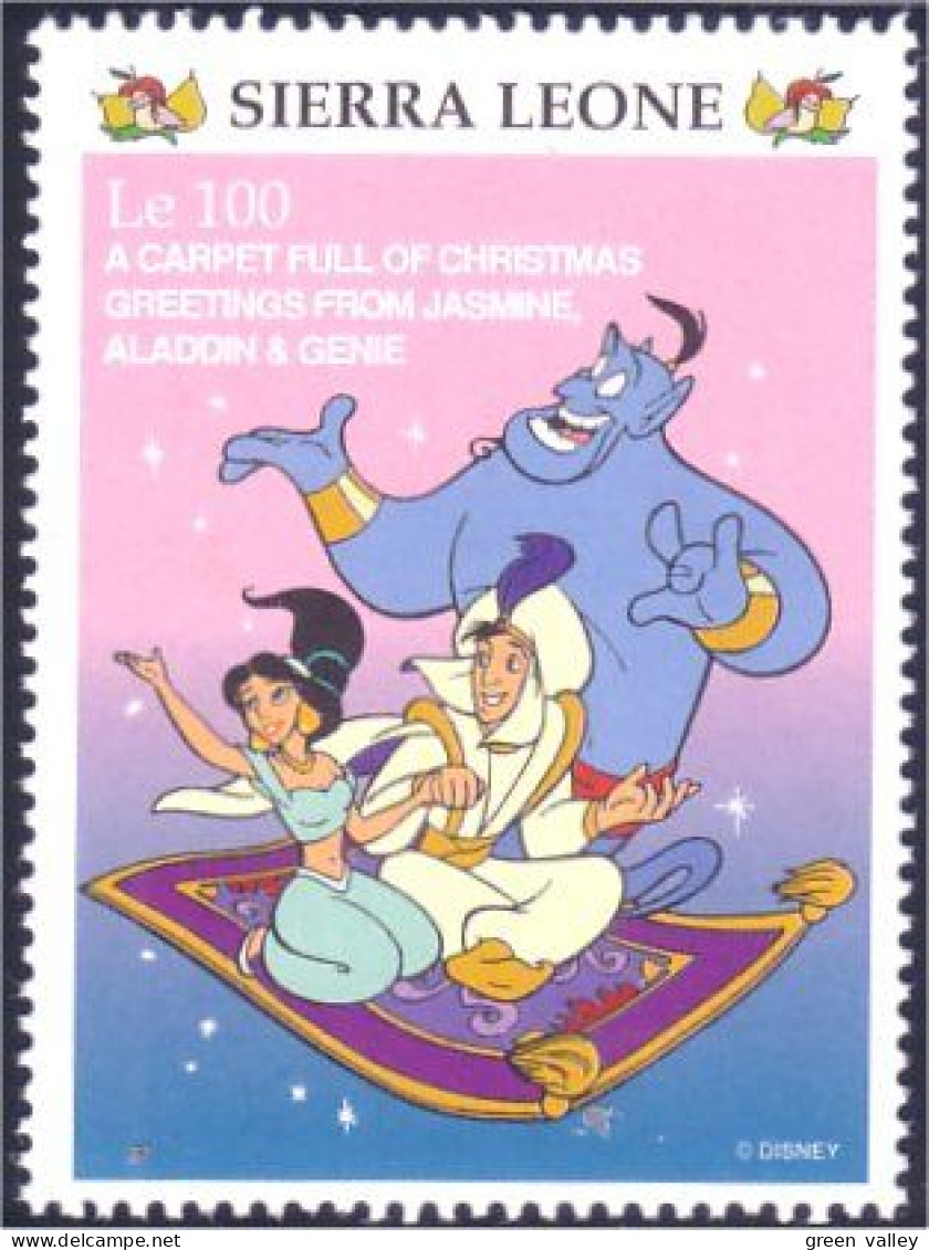 806 Sierra Leone Tapis Magique Noel Magic Christmas Carpet MNH ** Neuf SC (SIE-35a) - Christmas