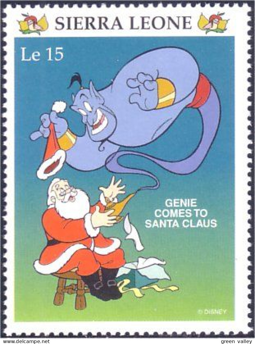806 Sierra Leone Pere Noel Santa Claus MNH ** Neuf SC (SIE-31a) - Christmas