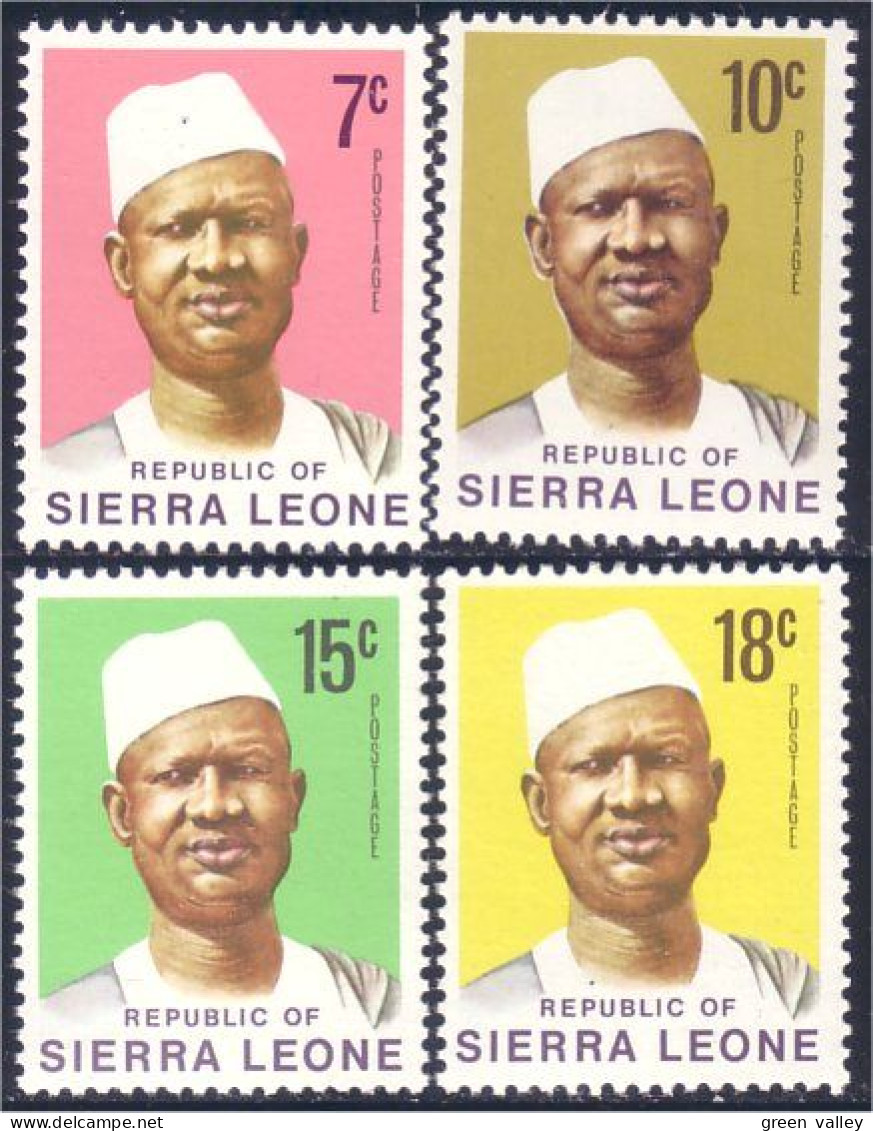 806 Sierra Leone 7c To 18c MNH ** Neuf SC (SIE-18a) - Sierra Leone (1961-...)