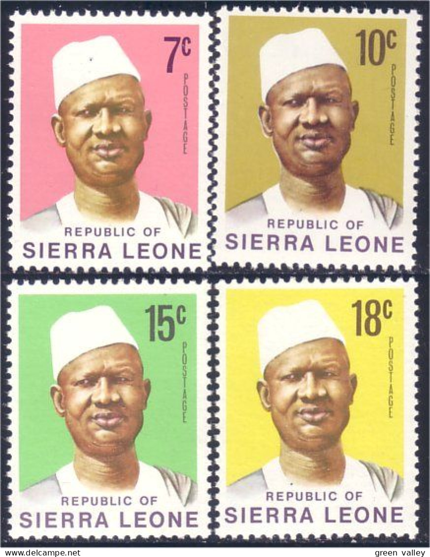 806 Sierra Leone 7c To 18c MNH ** Neuf SC (SIE-18d) - Islam