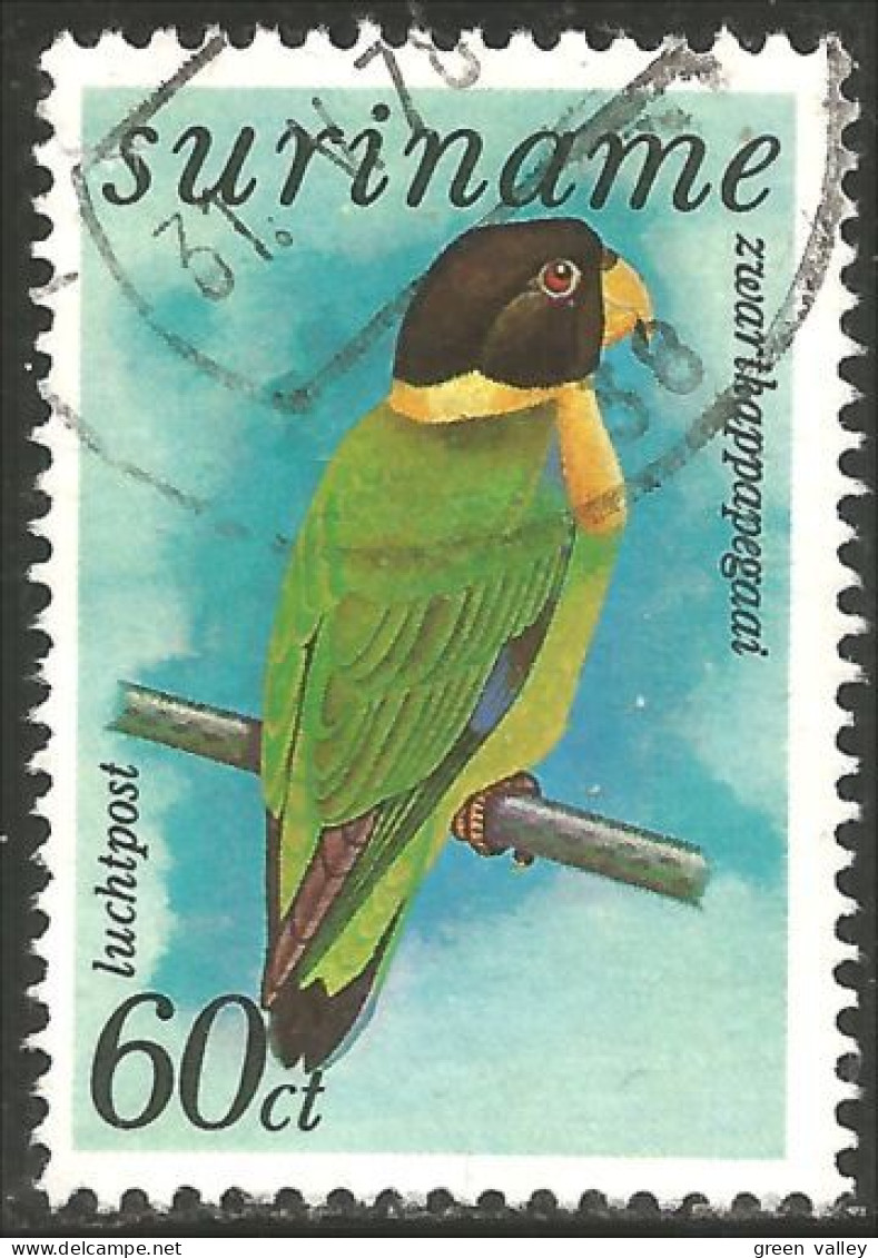 836 Suriname Oiseau Bird Parrot Perroquet (SUR-54) - Pappagalli & Tropicali