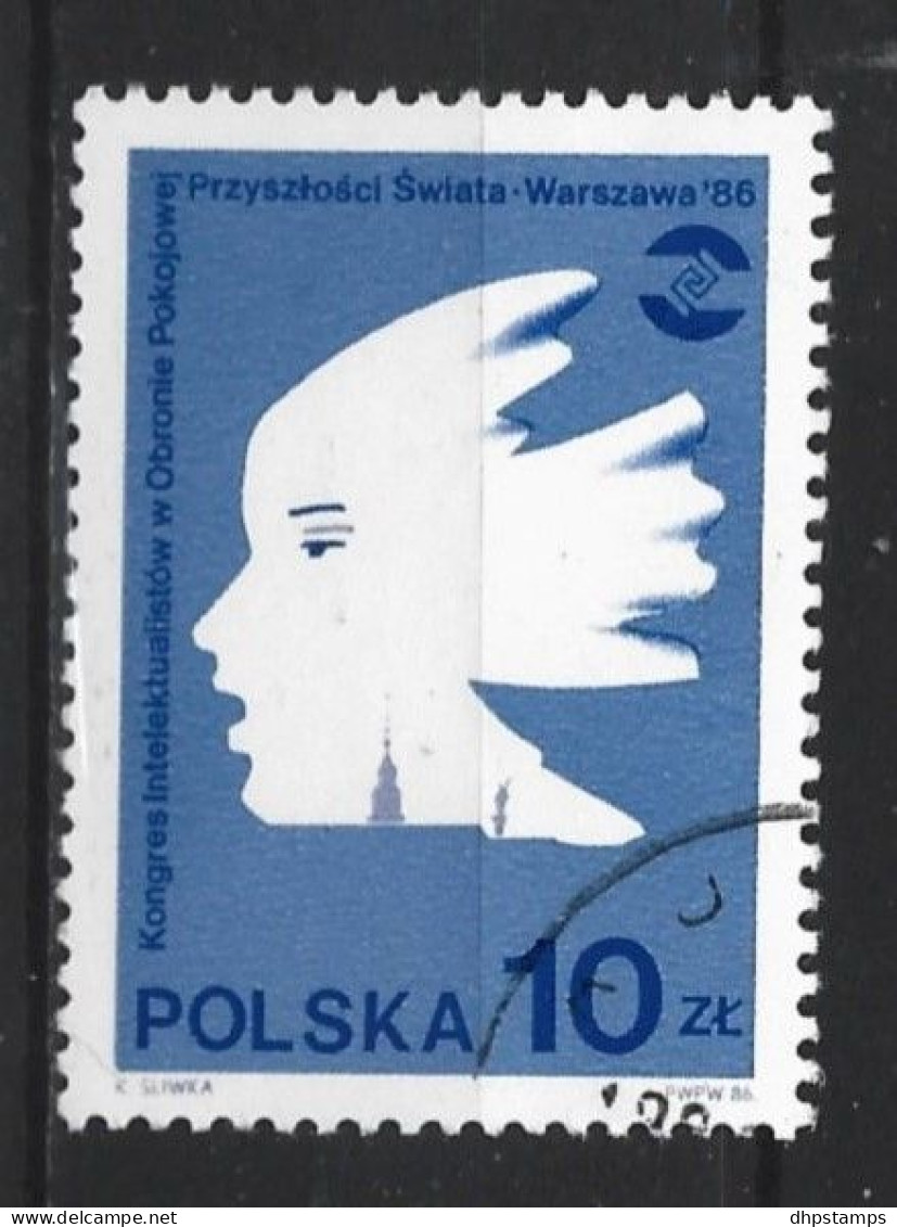 Polen 1986 Peace Congress  Y.T. 2823 (0) - Gebruikt